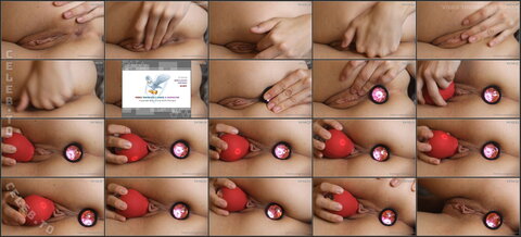 Addison Ivy – Vibrator in close-up
