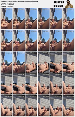 Aische Pervers – Squirted while sunbathing naked