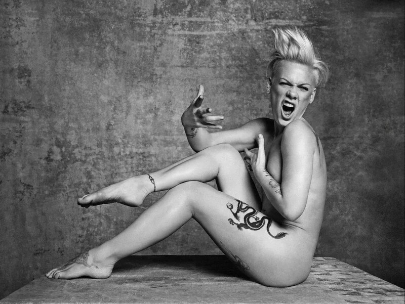 Alecia Beth Moore nude photo 1