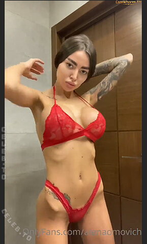 Alena Omovych nude photo 10