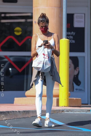Alessandra Ambrosio - outside in Los Angeles, May 2021
