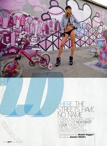 Alessandra Ambrosio - Elle March 2009