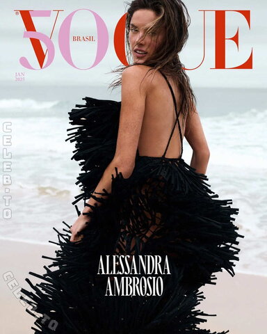 Alessandra Ambrosio stuns in Vogue Brazil’s January 2025