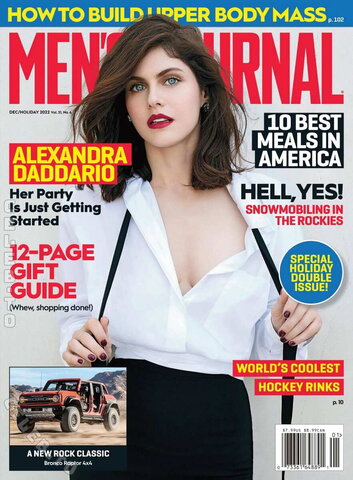 Alexandra Daddario - Men's Journal - December 2022