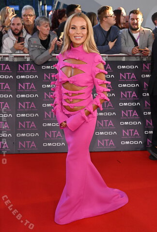 Amanda Holden #nipslip at The Global Gift Gala in London 10/2019