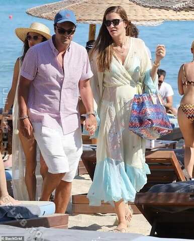 Ana Beatriz Barros in Bikini on the beach in Mykonos, Greece 06/2019