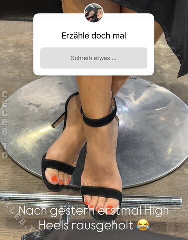 Anna-Maria Ferchichi – Once again something for the foot fetishists 🥵
