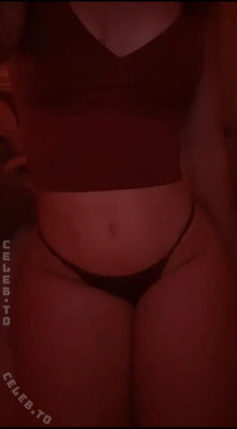 aora.dj / Red Bikini Girl nude photo 7