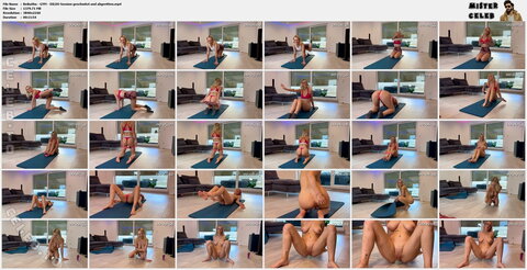 beikathazuhause – GYM - DILDO Session Sweated and Ridden Off