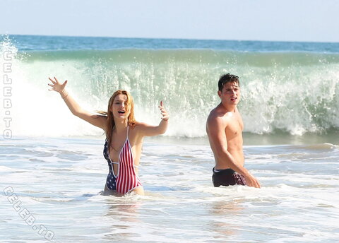 Bella Thorne - Beach In Malibu July 4 2015