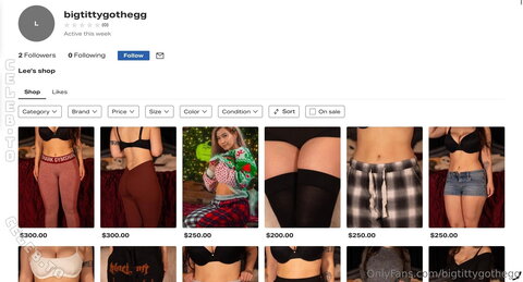 bigtittygothegg – Hi! I made a Depop for selling clothing! If you see anything in content you’d like to own, feel fre…