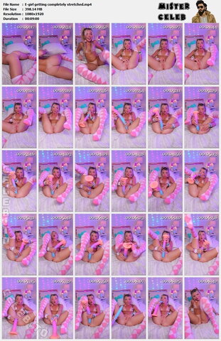 Bougie_bb – Just a tiny, E-girl getting completely stretched out by a massive tentacle toy... 👽💦​Trying my absolute b…