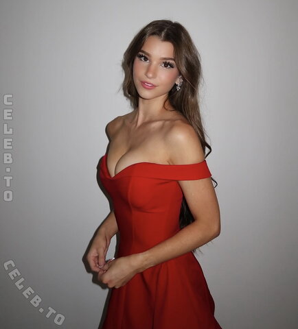 Brooke Monk – Red Dress