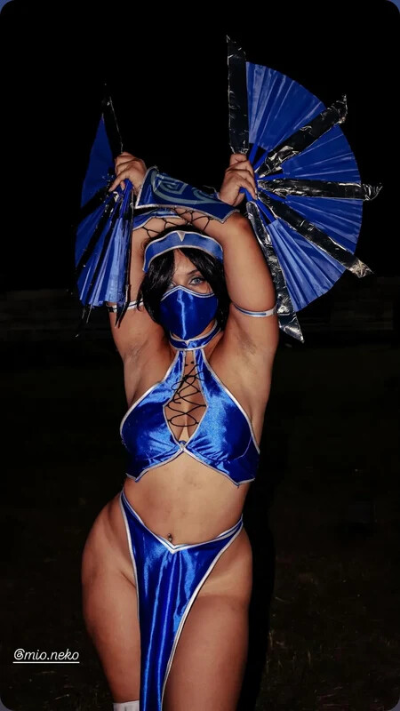Cosplay de Kitana nude photo 2