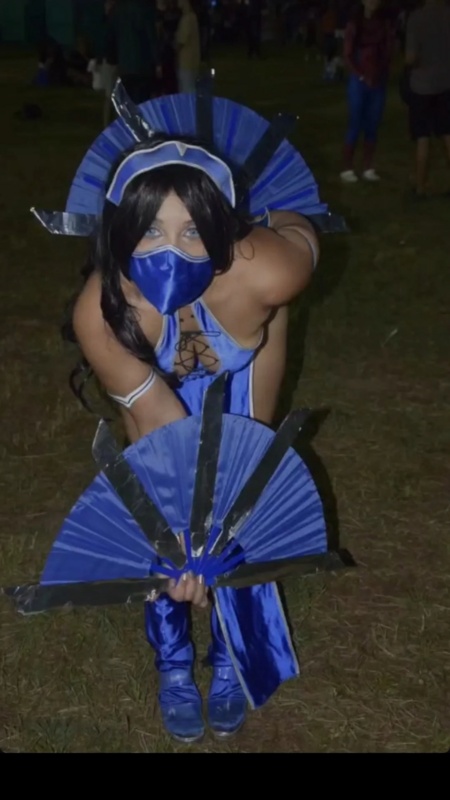Cosplay de Kitana nude photo 4