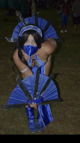 Cosplay de Kitana nude photo 22