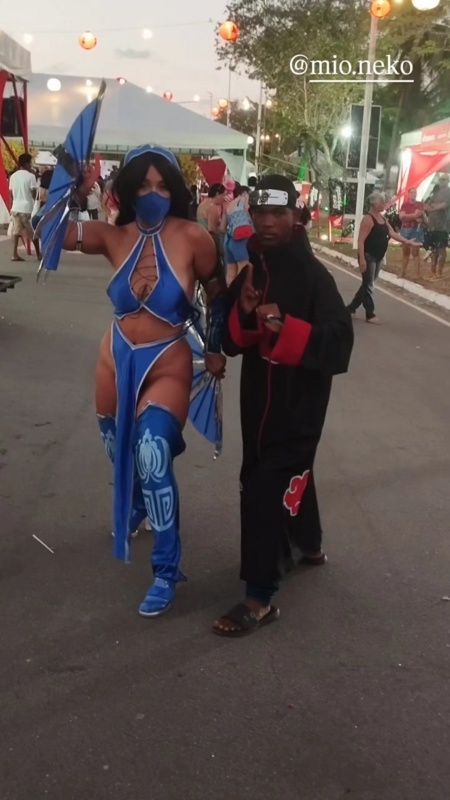 Cosplay de Kitana nude photo 5