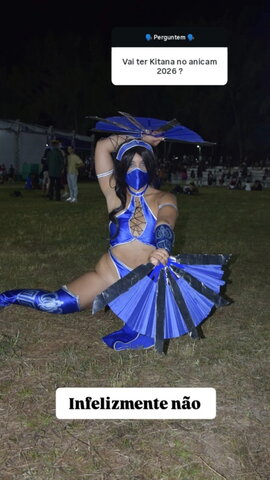 Cosplay de Kitana nude photo 20