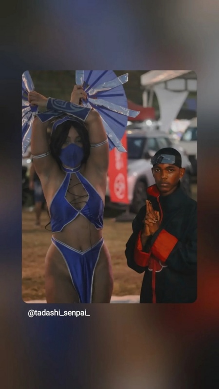 Cosplay de Kitana nude photo 7