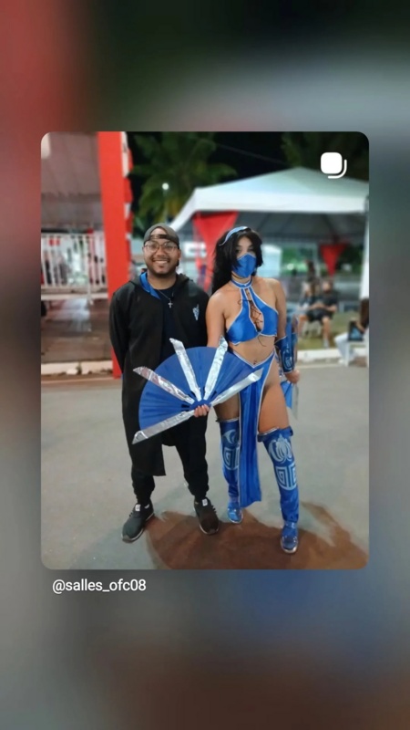 Cosplay de Kitana nude photo 20