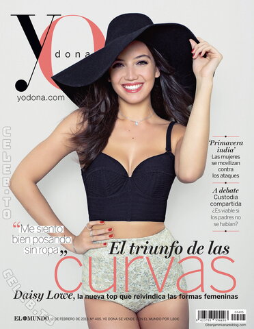 Daisy Lowe - Yo Dona Spain #seethrough - February 2013