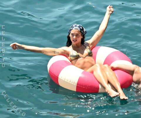 Dua Lipa - heating up the Mediterranean in Taormina, Italy 06/2026