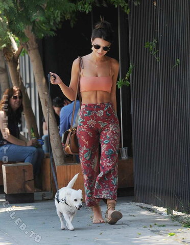 Emily Ratajkowski - Los Angeles - 7/29/16