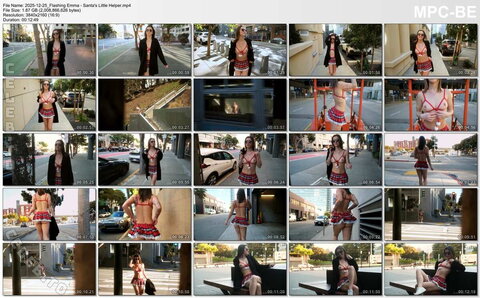 FlashingEmma – 2025-12-25_Flashing Emma - Santa's Little Helper