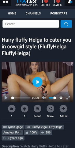 Fluffy Helga nude