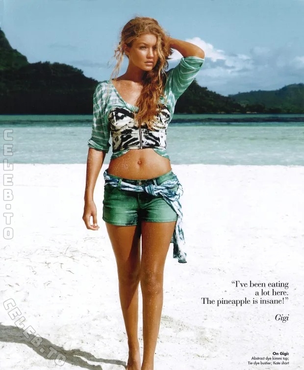 Gigi Hadid nude photo 2