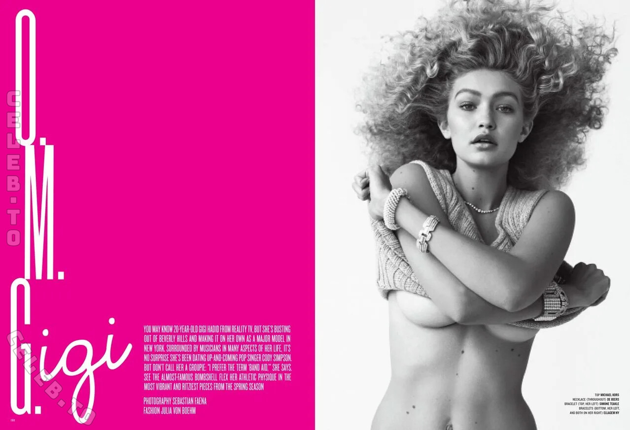Gigi Hadid nude photo 4