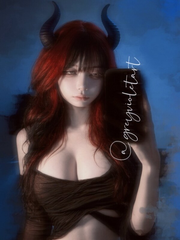 GreyVioletArt nude photo 2