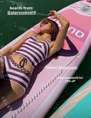 Hannah Stein – From her Insta Story