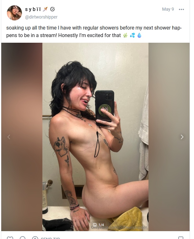 honeyyymoss sybil moss dirtworshipper nude photo 1