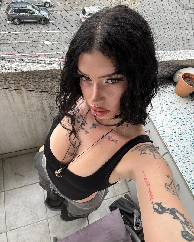 Hot german goth nude photo 43