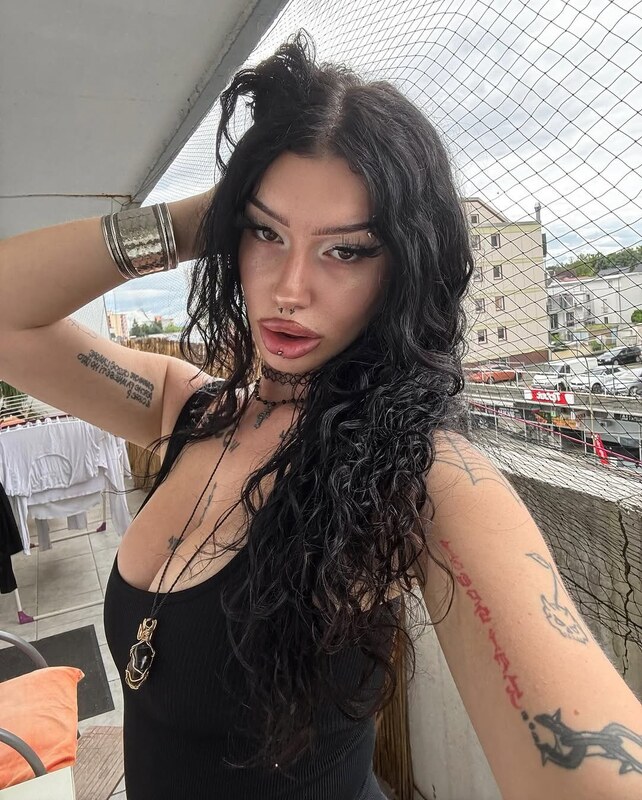 Hot german goth nude photo 44