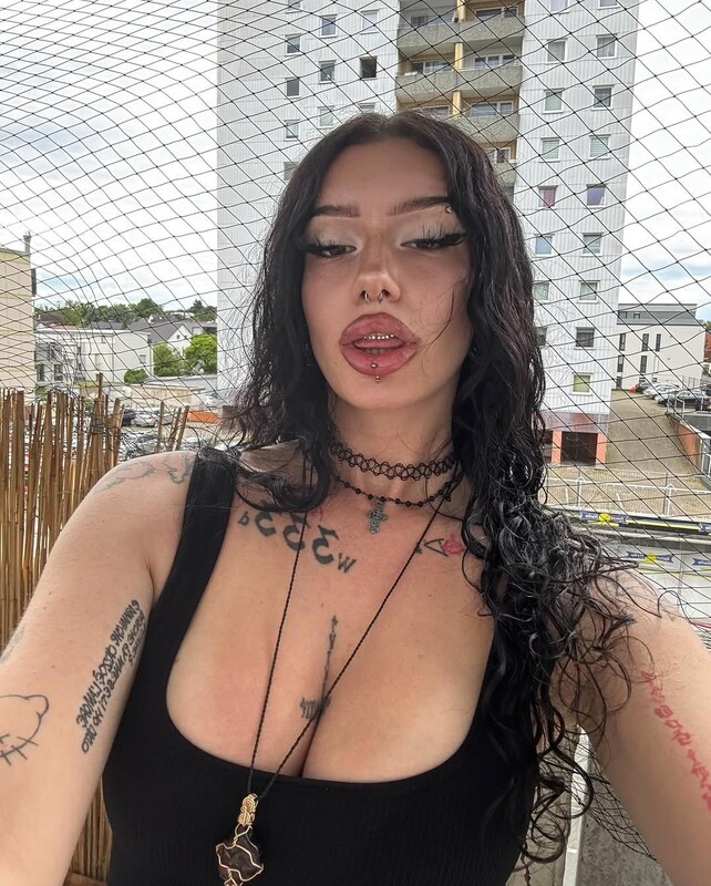 Hot german goth nude photo 45
