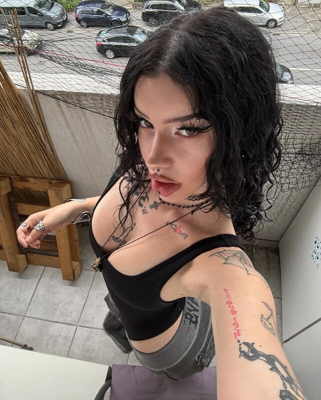 Hot german goth nude photo 46