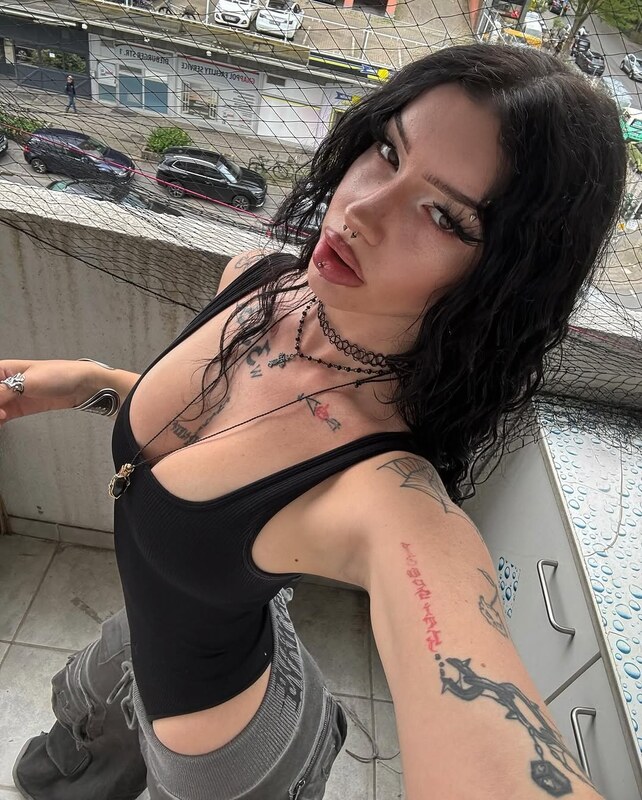 Hot german goth nude photo 47