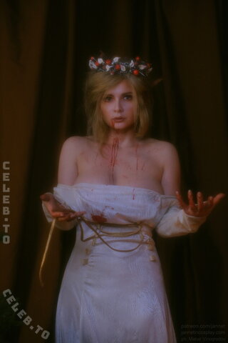Jannetincosplay nude photo 39