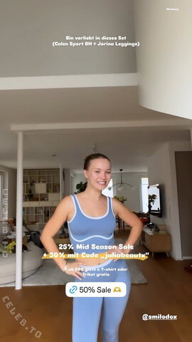 Julia Beautx – New sports outfit
