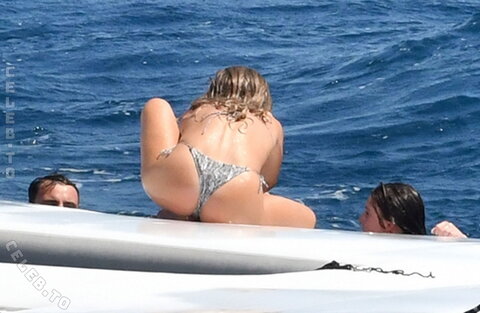 Julianne Hough in a bikini while vacationing off the Amalfi Coast in Italy 07/2021