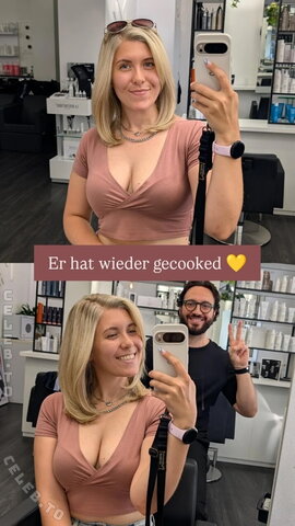JustBecci / beccisplayground – Becci treats herself at the hairdresser