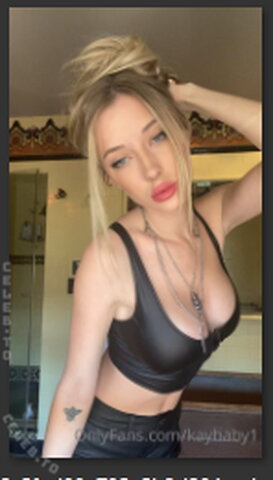 Kaylen Ward – OF Video: Kaylen in black Leather Outfit
