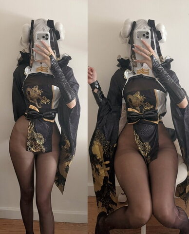 Kitsunedere nude photo 25