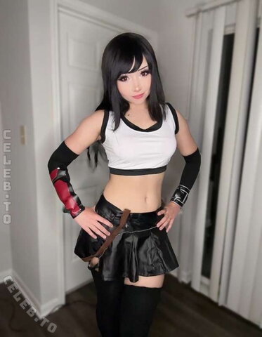 Koraaura – Tifa Cosplay: "One of my favorite cosplays still to this day! I've been feeling nostalgic for playing ff7 …
