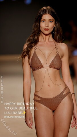 Laura Margesin – Model Walks, not seen here yet