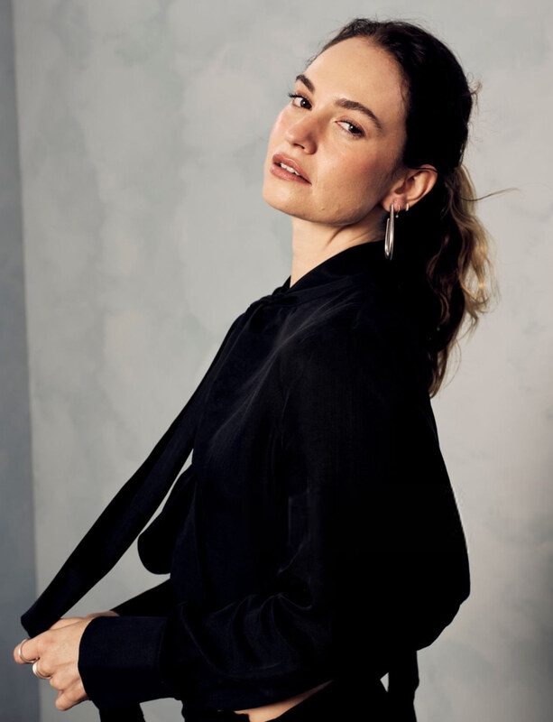Lily James nude photo 5