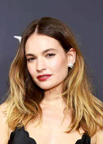 Lily James nude photo 20