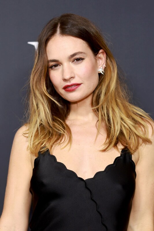 Lily James nude photo 25
